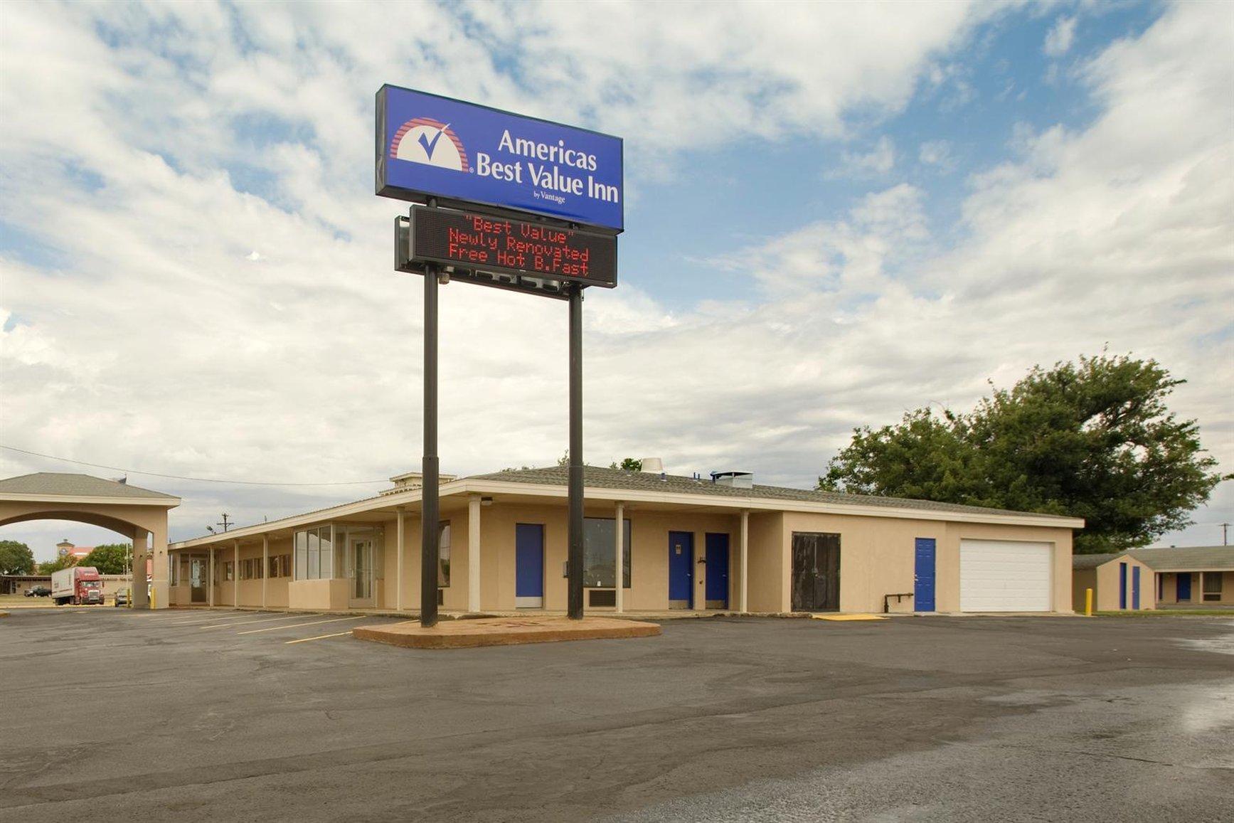 Americas Best Value Inn Lubbock East Zewnętrze zdjęcie